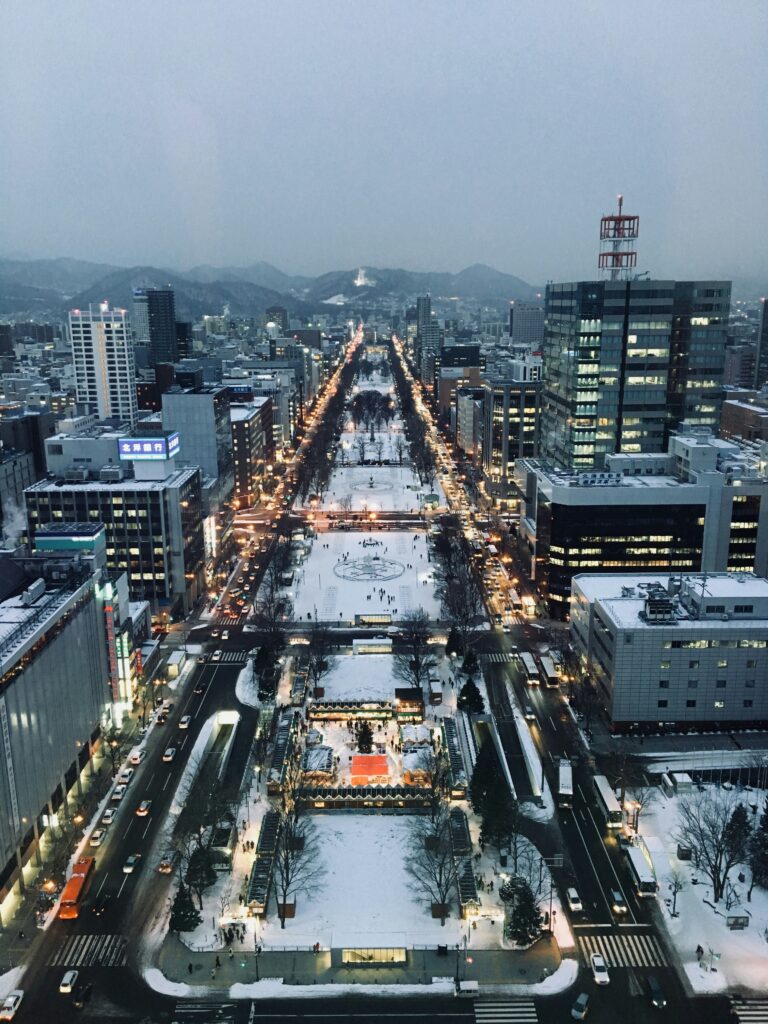 札幌大通り公園の風景
